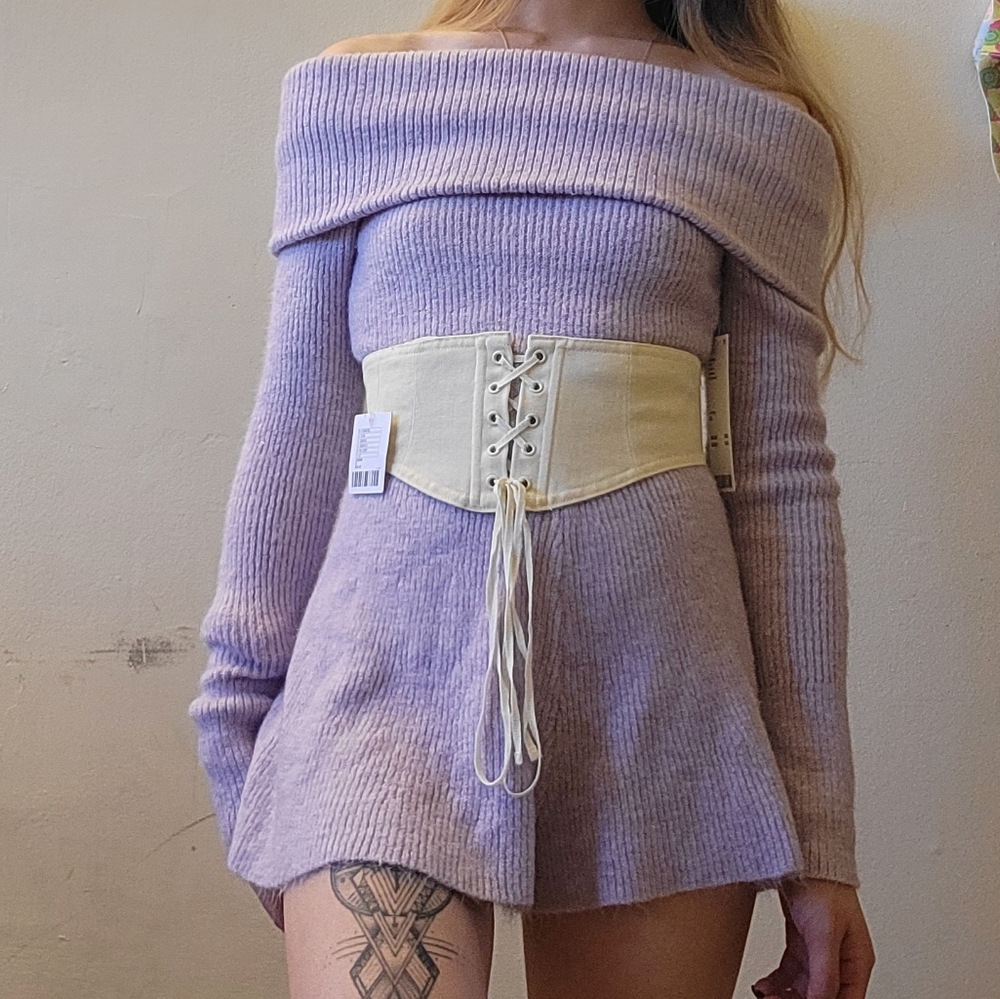 UO Grace Off-The-Shoulder Romper